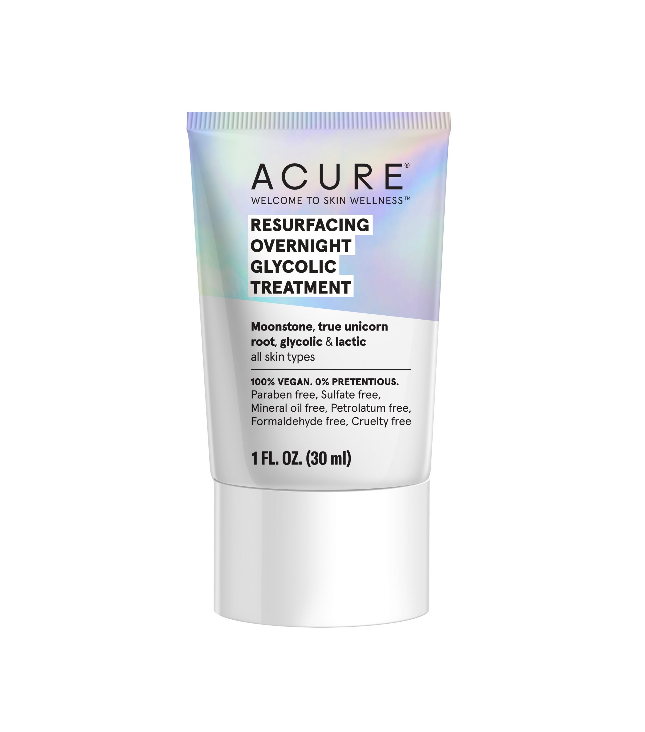 ACURE Resurfacing Overnight Glycolic Treatment - 30 ml thumbnail 1