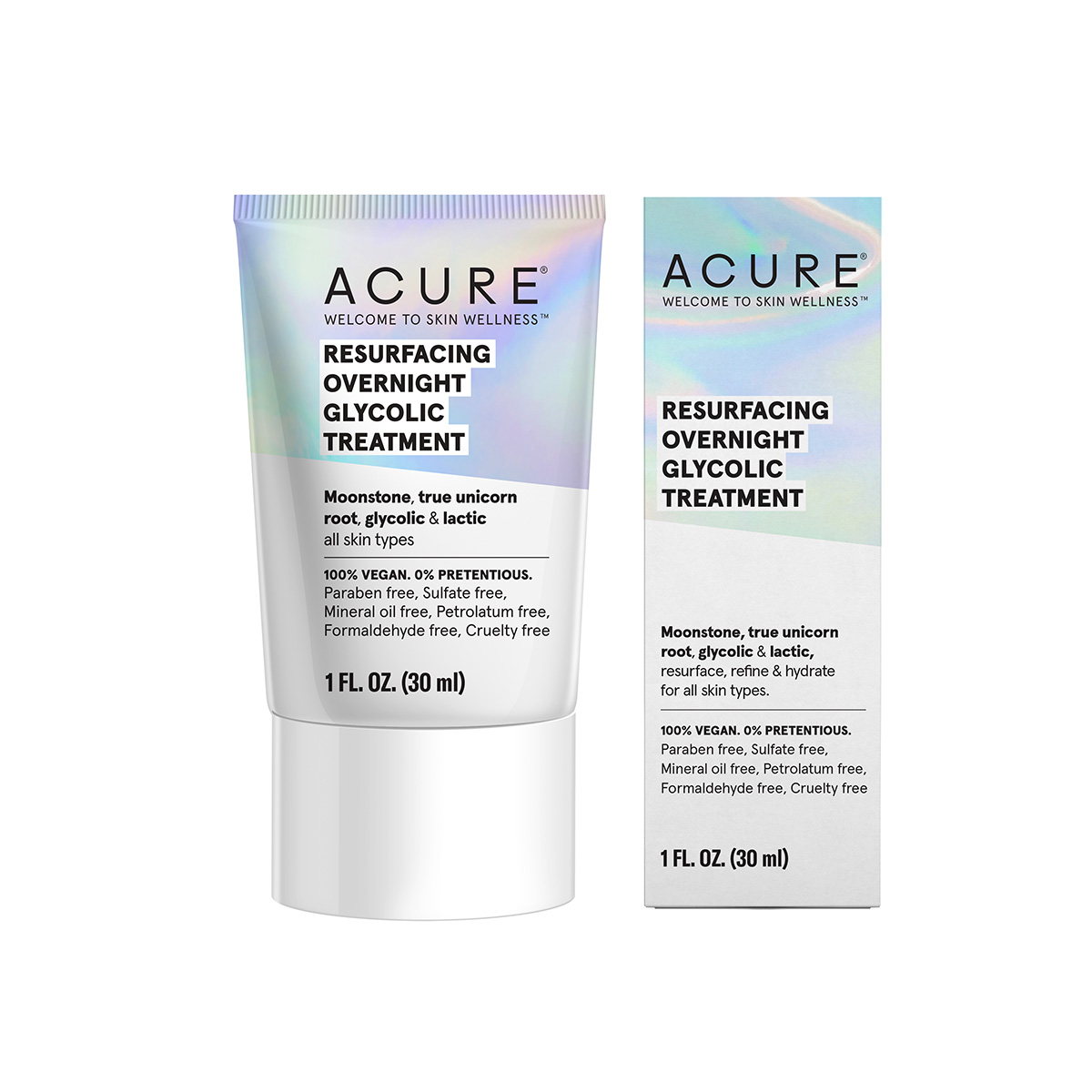 ACURE Resurfacing Overnight Glycolic Treatment - 30 ml thumbnail 4