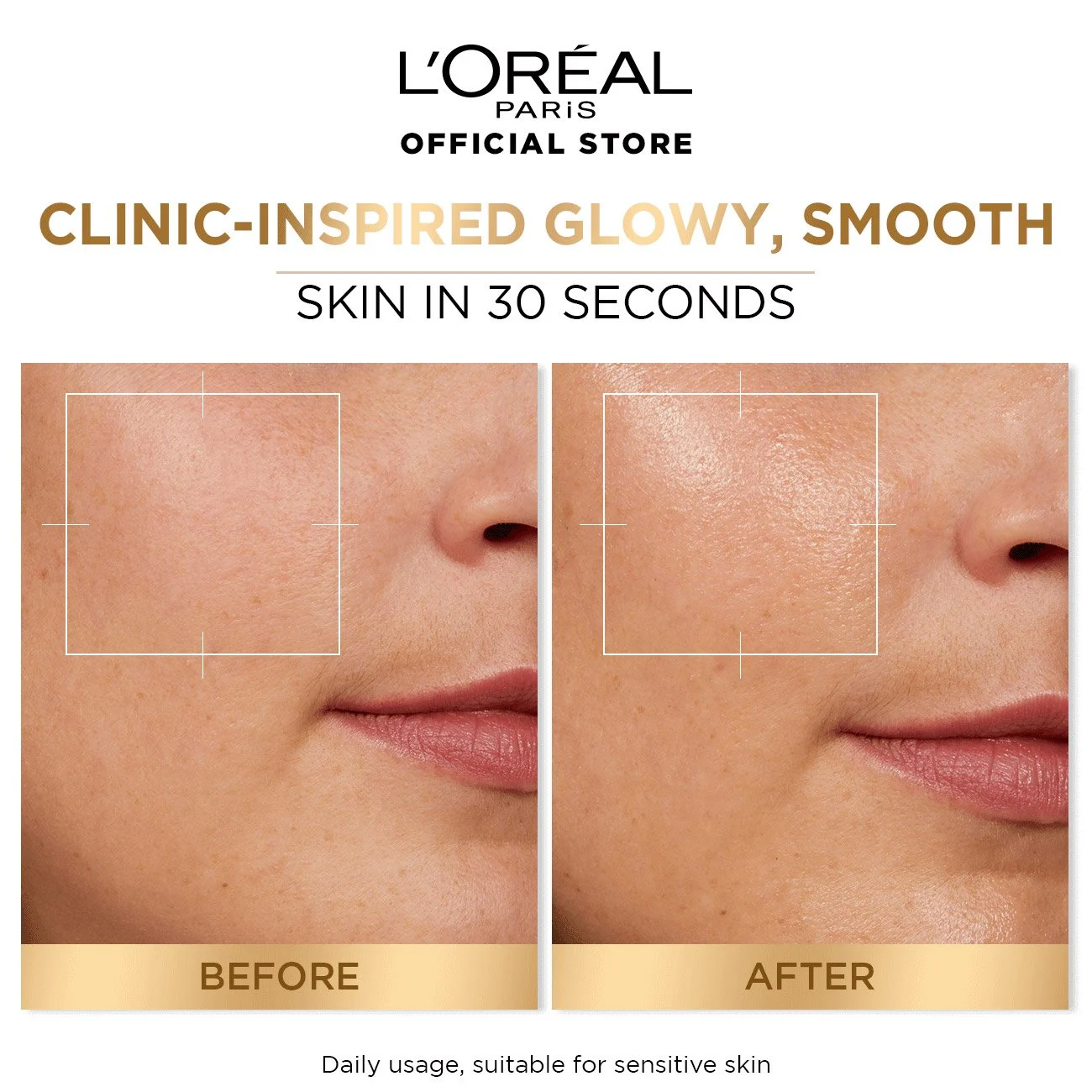 L’Oréal Paris Glycolic Bright 5% Glycolic Acid Peeling Toner For Instant Glowing Skin - 128 ml thumbnail 3