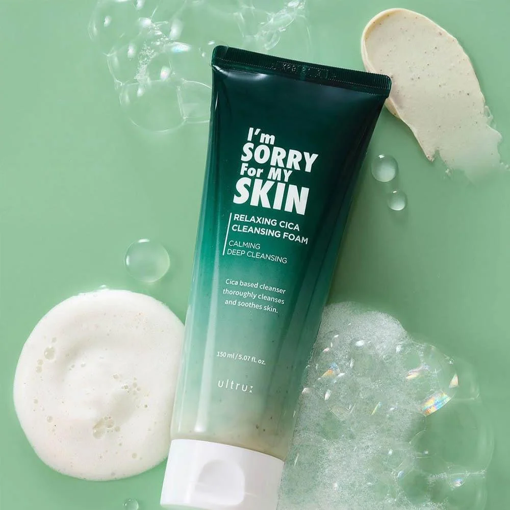 I'm Sorry For My Skin Relaxing Cica Cleansing Foam - 150 ml thumbnail 2