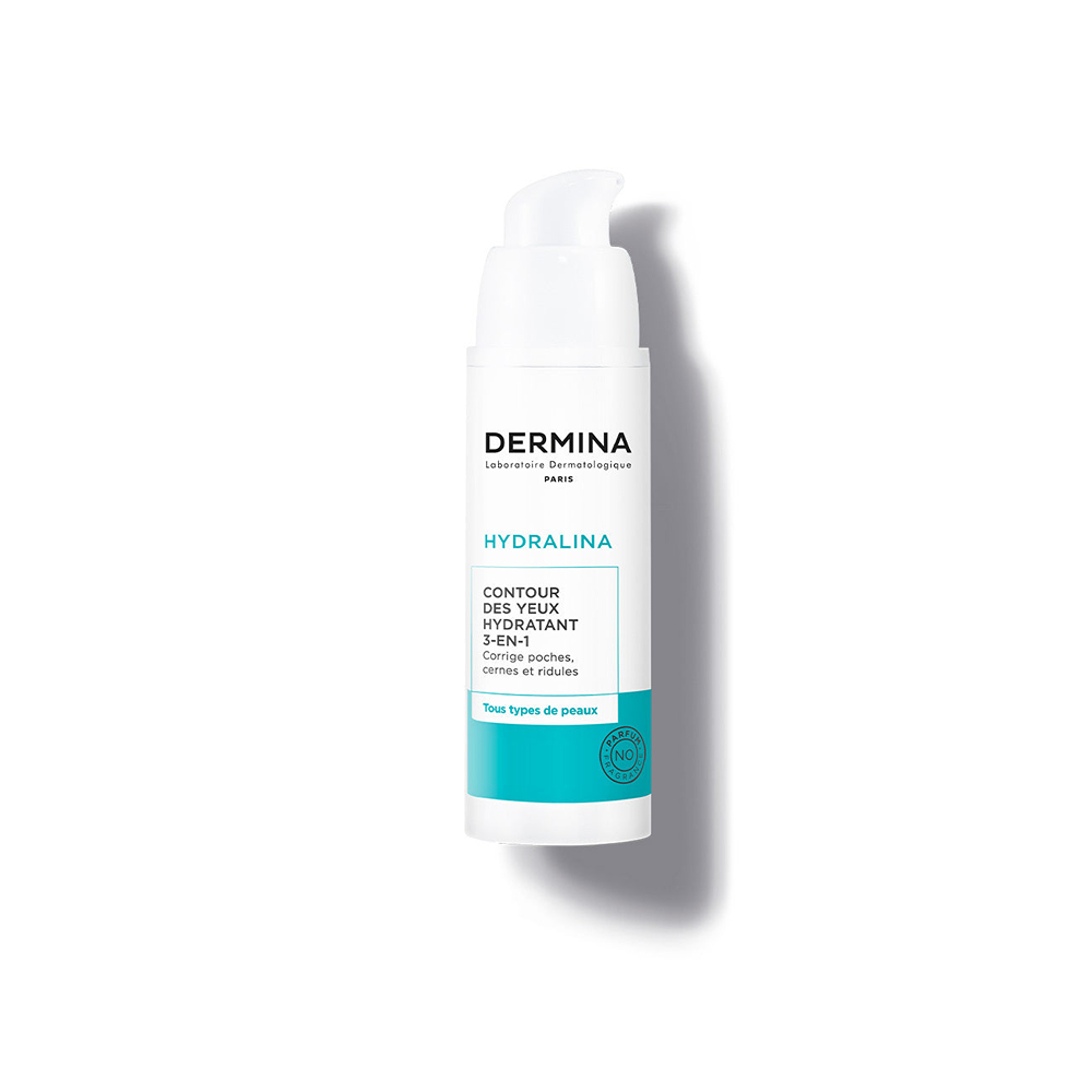 DERMINA Hydralina 3 In 1 Moisturizing Eye Contour Care - 20 ml thumbnail 1