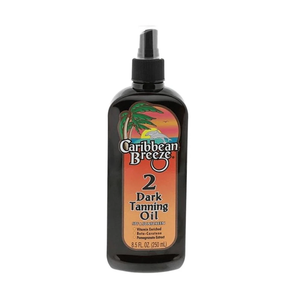 Caribbean Breeze SPF 2 Dark Tanning Oil - 250 ml thumbnail 1
