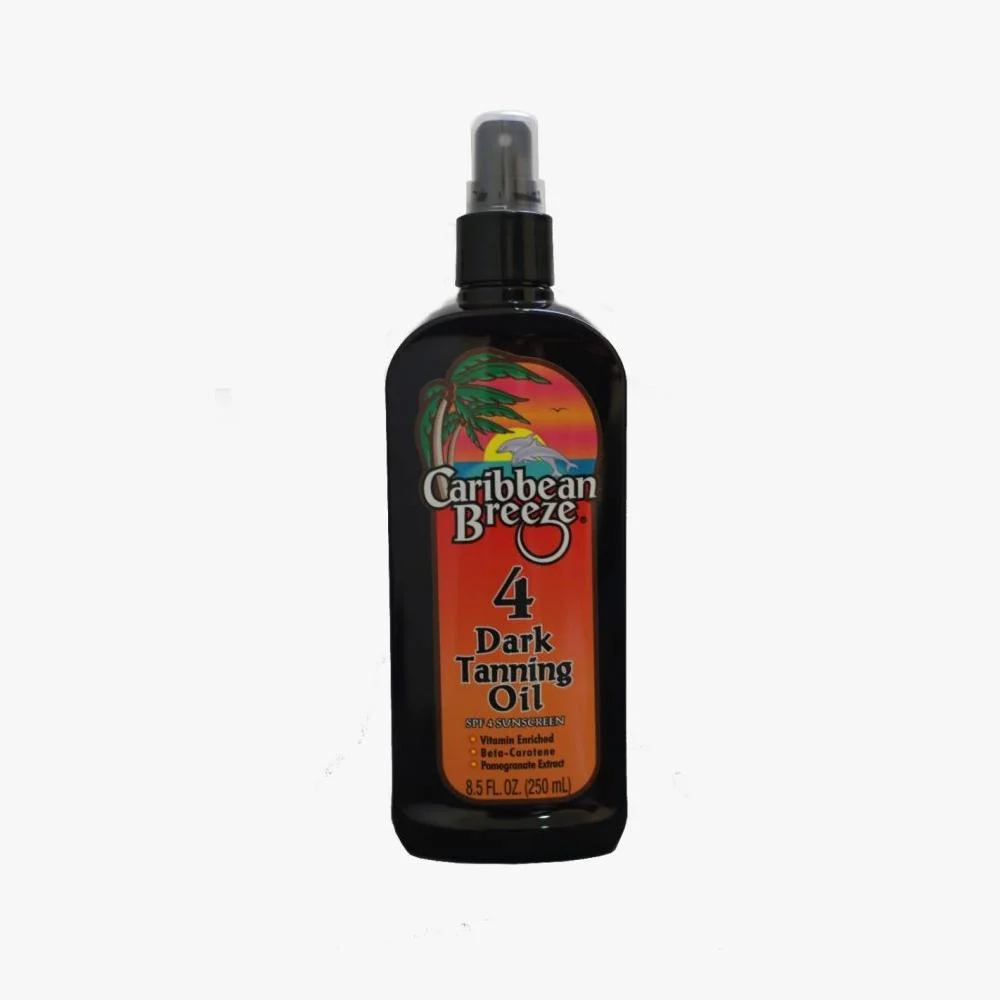 Caribbean Breeze SPF 4 Dark Tanning Oil - 250 ml thumbnail 1