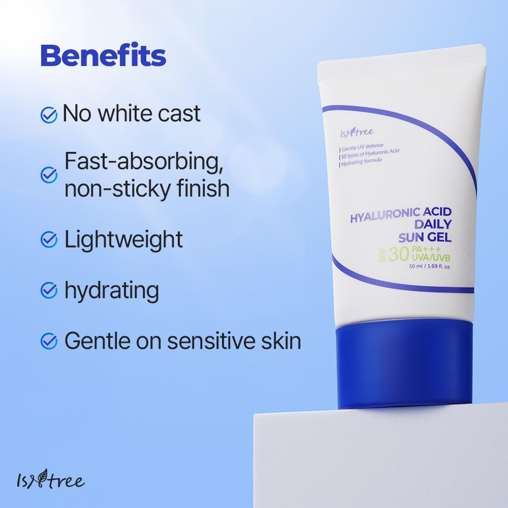Isntree Hyaluronic Acid Daily Sun Gel SPF 30 PA+++ - 50 ml thumbnail 6