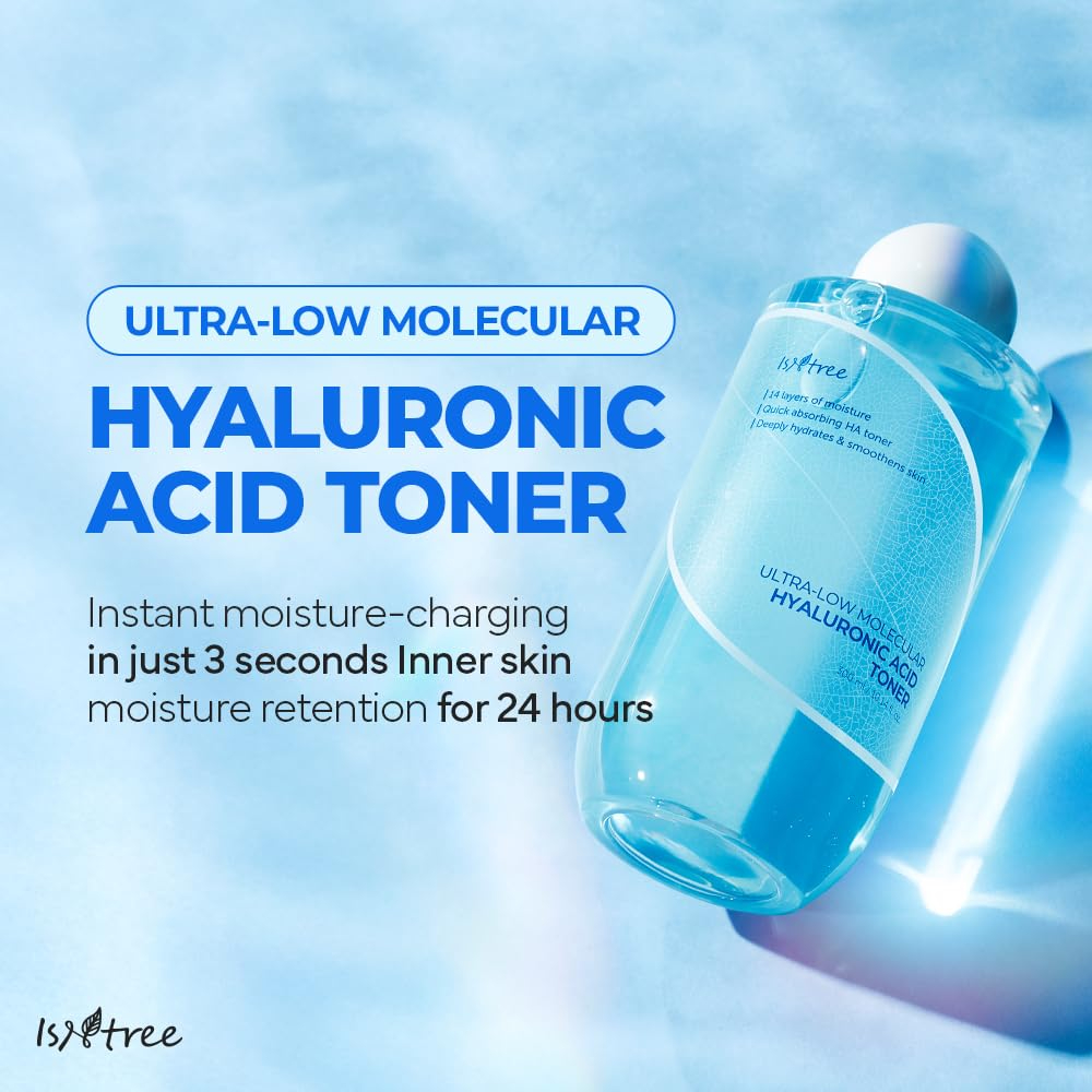 Isntree Ultra-Low Molecular Hyaluronic Acid Toner
 - 300 ml thumbnail 4