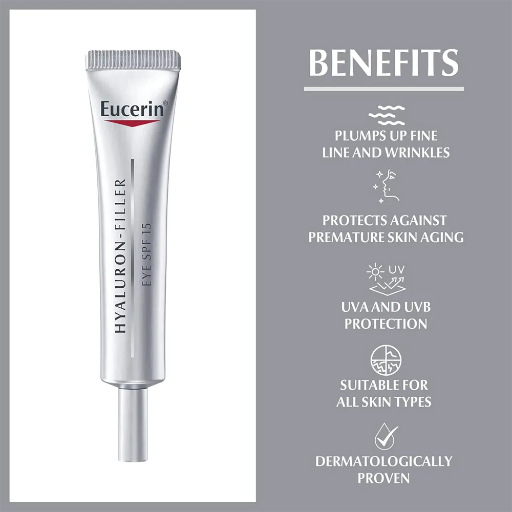 Eucerin Anti-Age Hyaluron Eye Filler - 15 ml thumbnail 2
